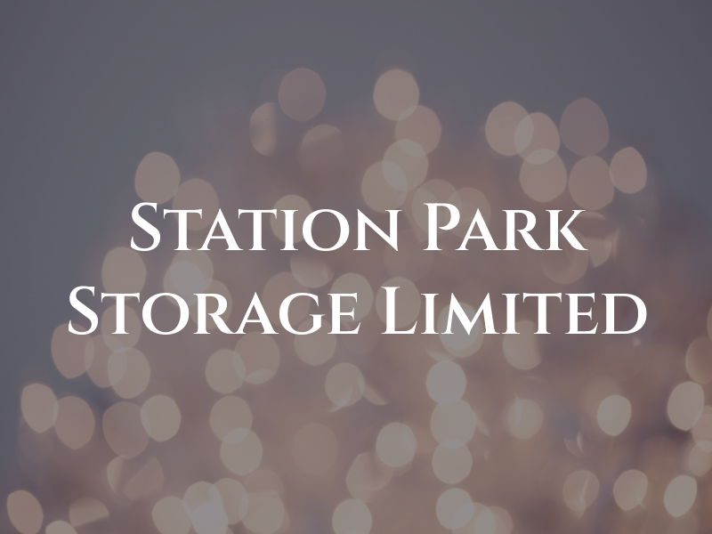 Station Park Storage Limited