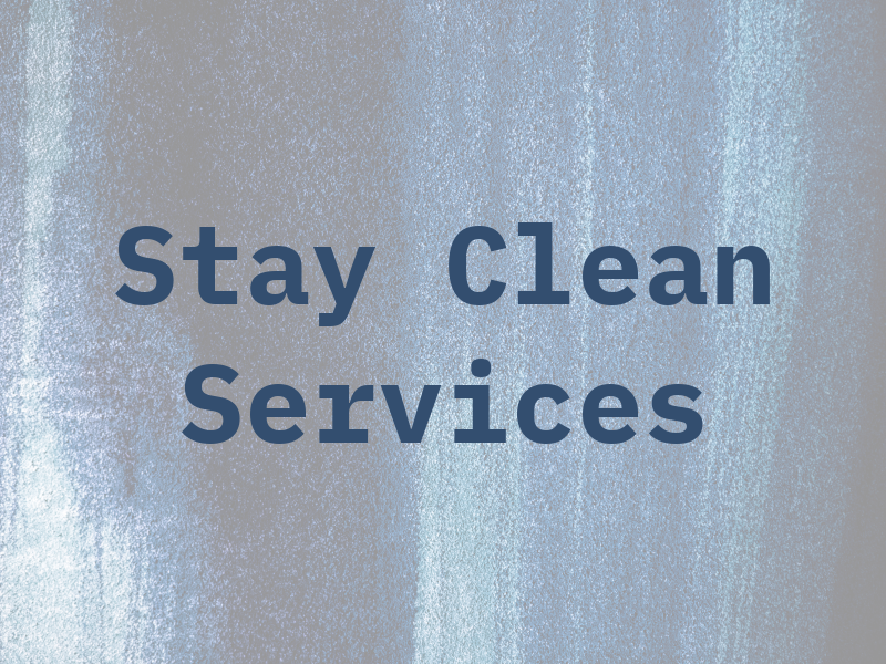 Stay Clean Services