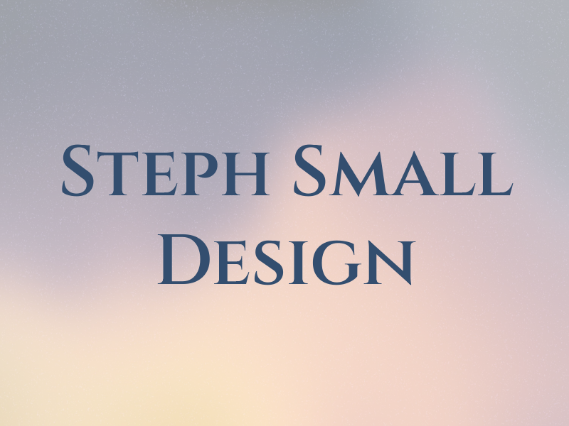 Steph Small Design