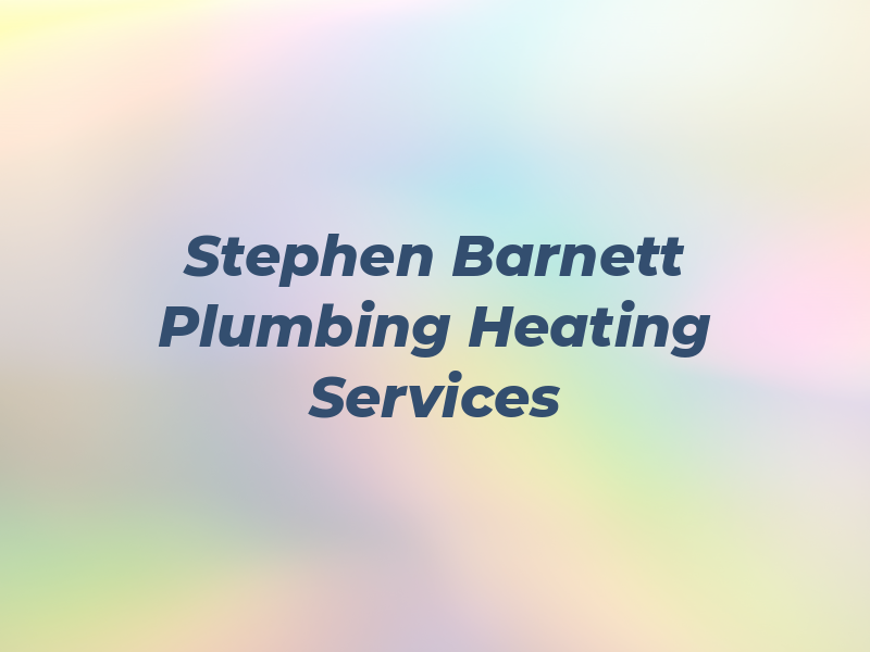 Stephen Barnett Plumbing & Heating Services