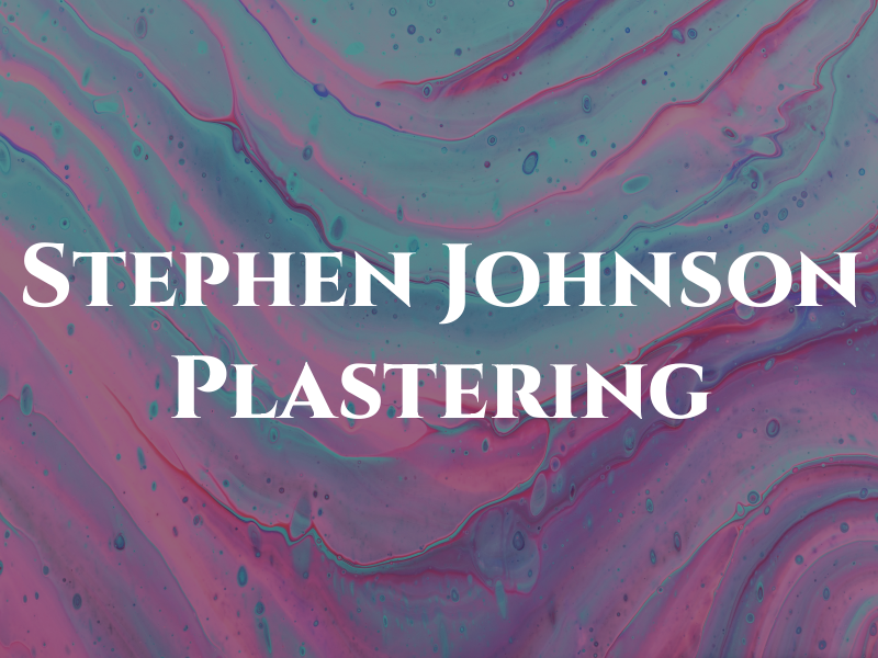 Stephen Johnson Plastering
