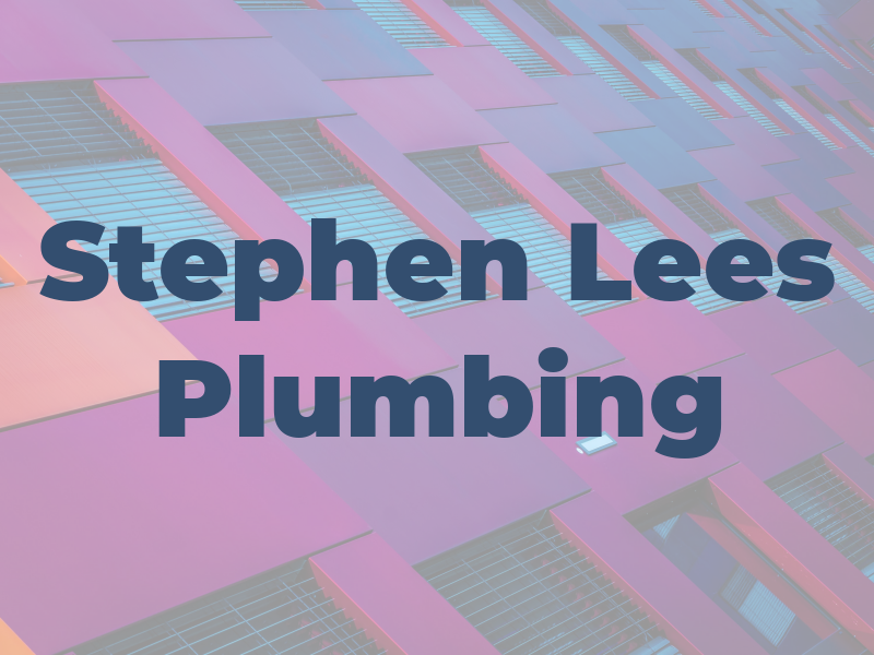 Stephen Lees Plumbing