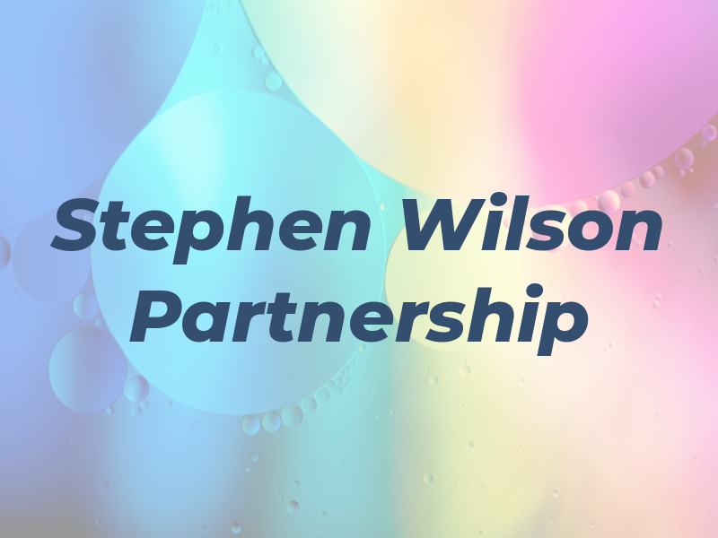 Stephen Wilson Partnership Ltd