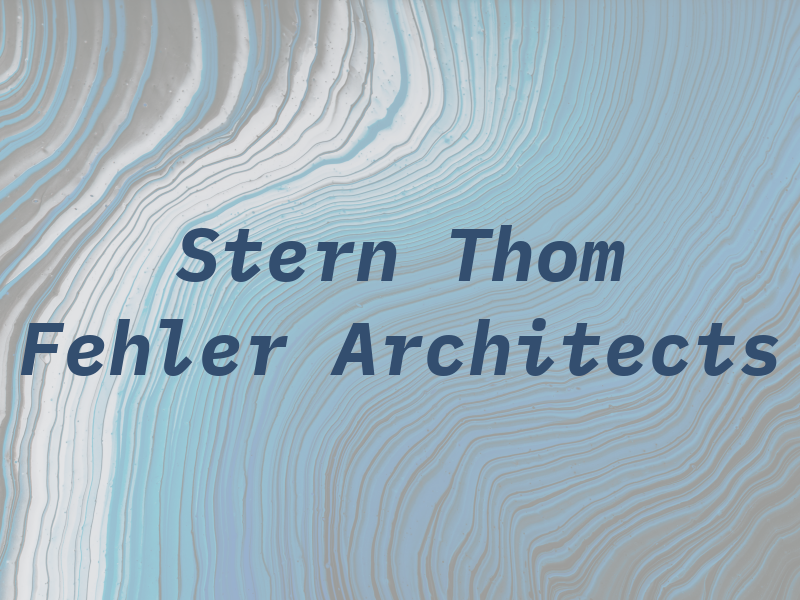 Stern Thom Fehler Architects LTD
