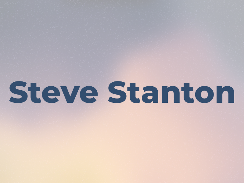 Steve Stanton