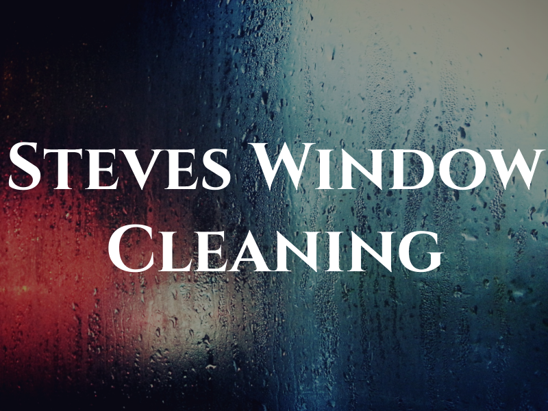 Steves Window Cleaning