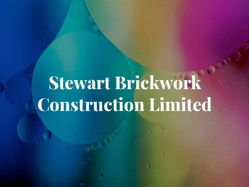 Stewart Brickwork Construction Limited