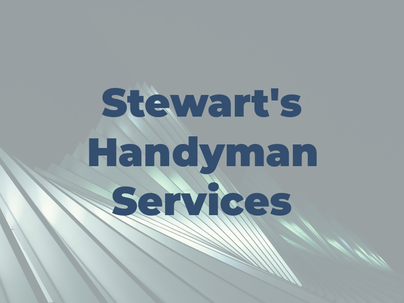 Stewart's Handyman Services