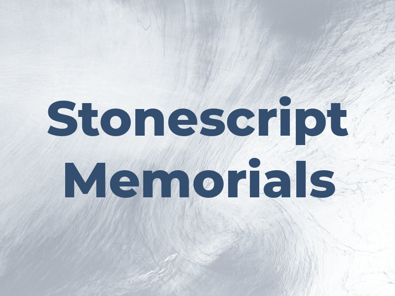 Stonescript Memorials