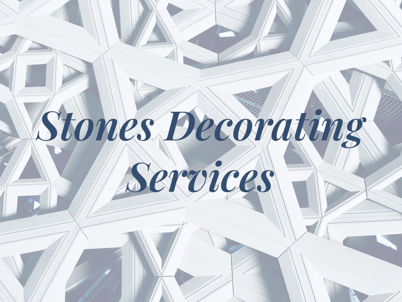 Stones Decorating Services