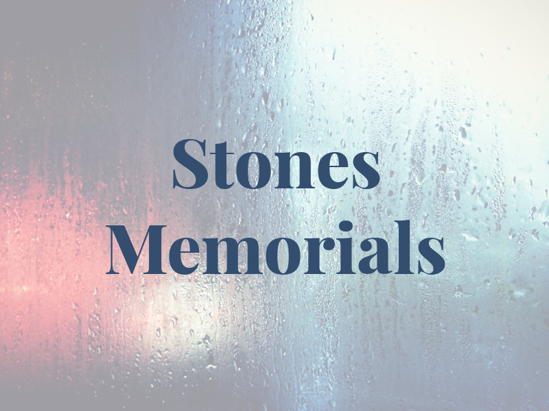 Stones Memorials