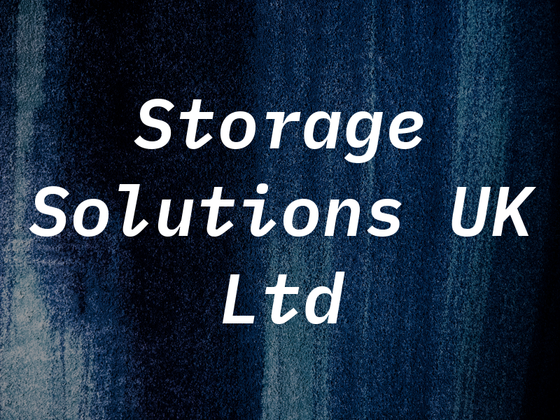 Storage Solutions UK Ltd