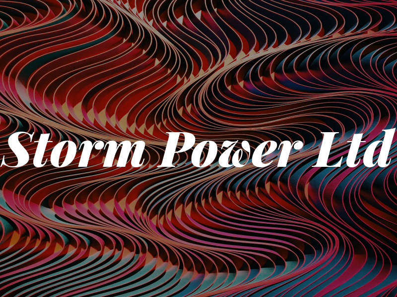 Storm Power Ltd