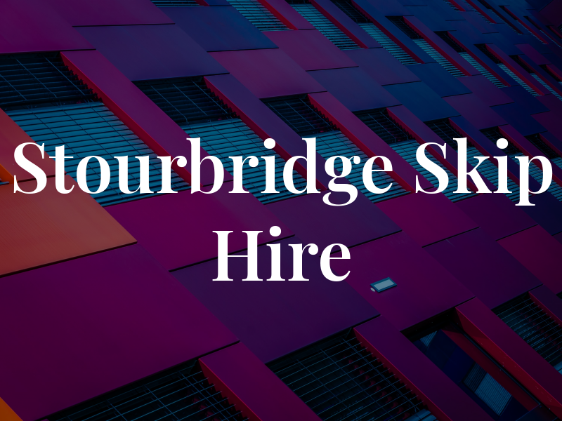 Stourbridge Skip Hire Ltd