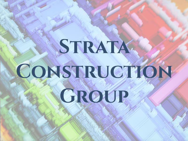 Strata Construction Group Ltd