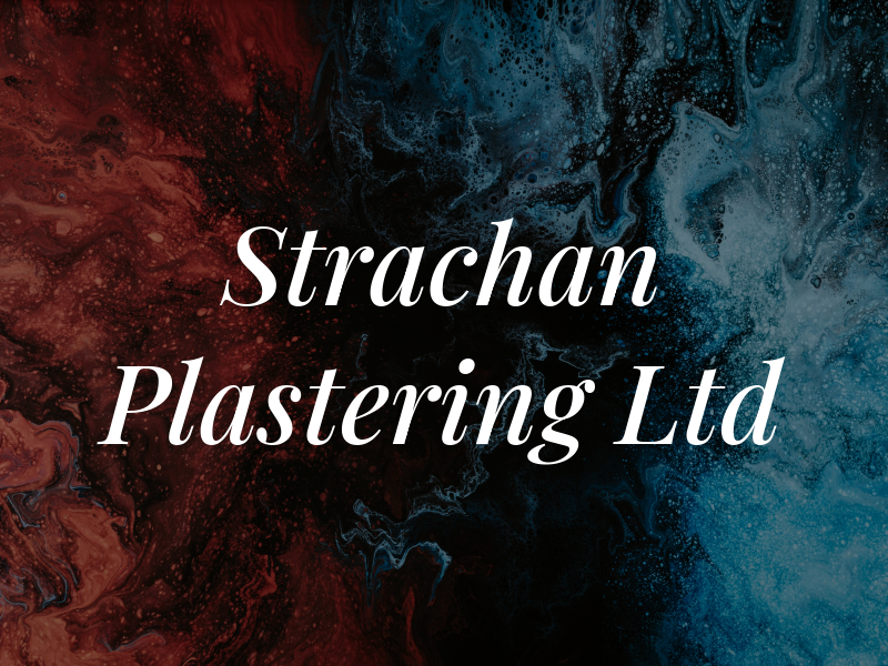 Strachan Plastering Ltd
