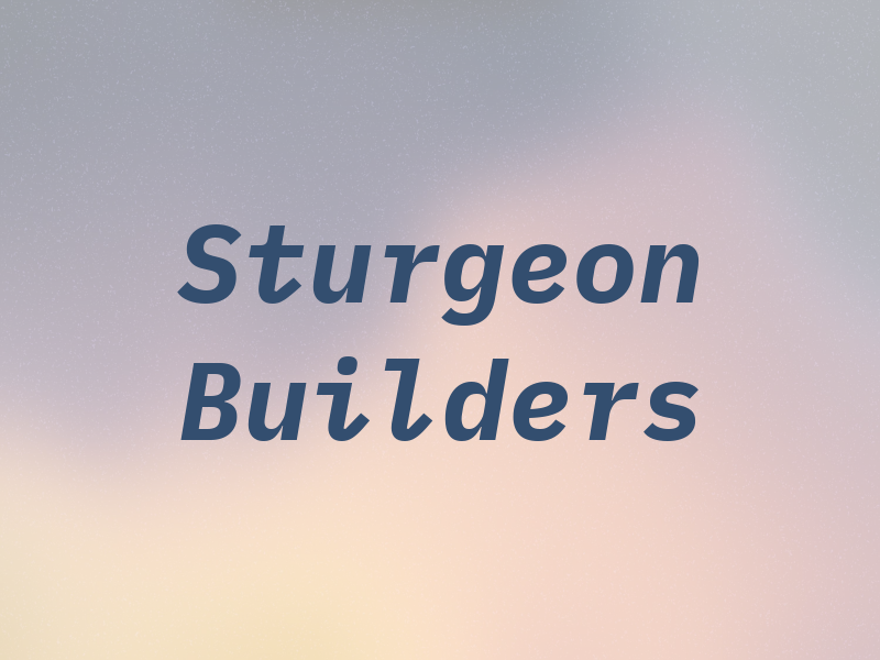 Sturgeon Builders