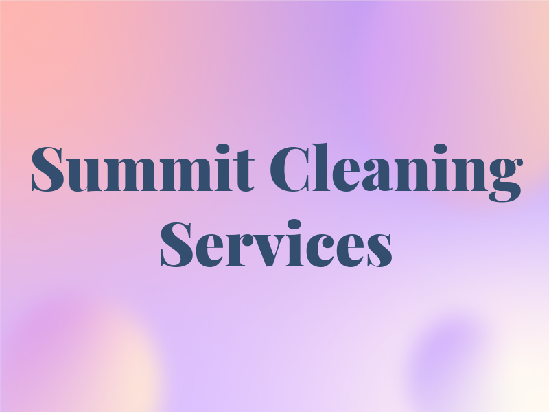 Summit Cleaning Services Ltd
