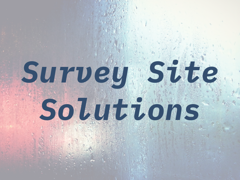 Survey Site Solutions Ltd