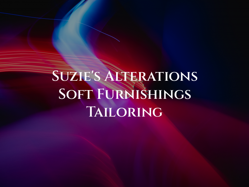 Suzie's Alterations Soft Furnishings & Tailoring