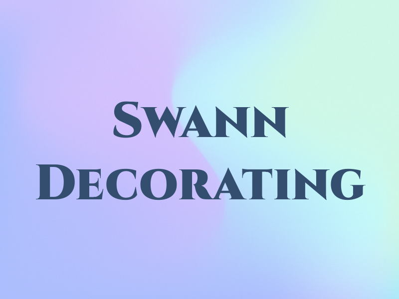 Swann Decorating