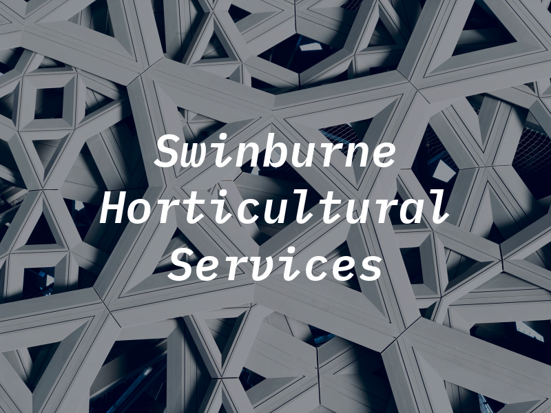 Swinburne Horticultural Services Ltd