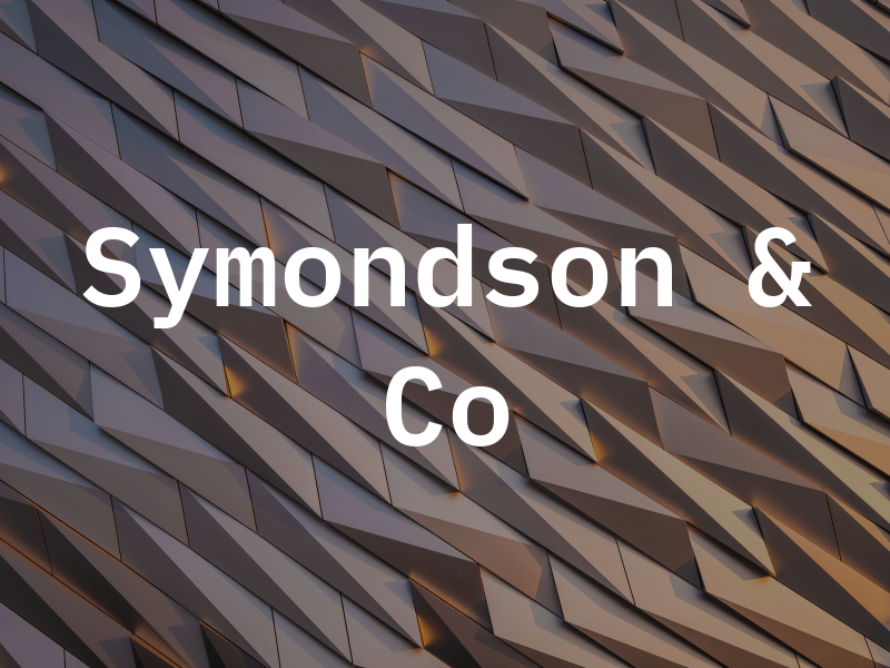 Symondson & Co