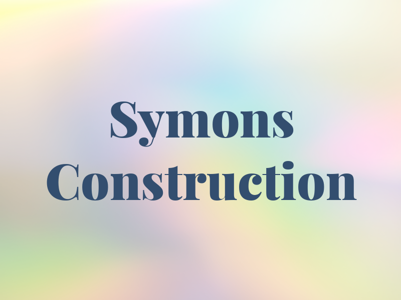 Symons Construction
