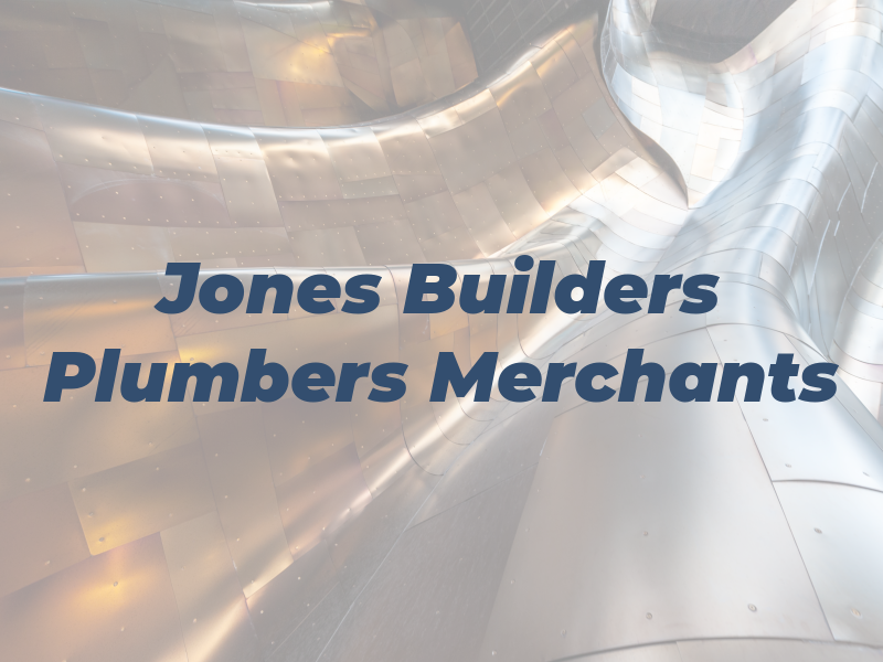 SCP Jones Builders & Plumbers Merchants