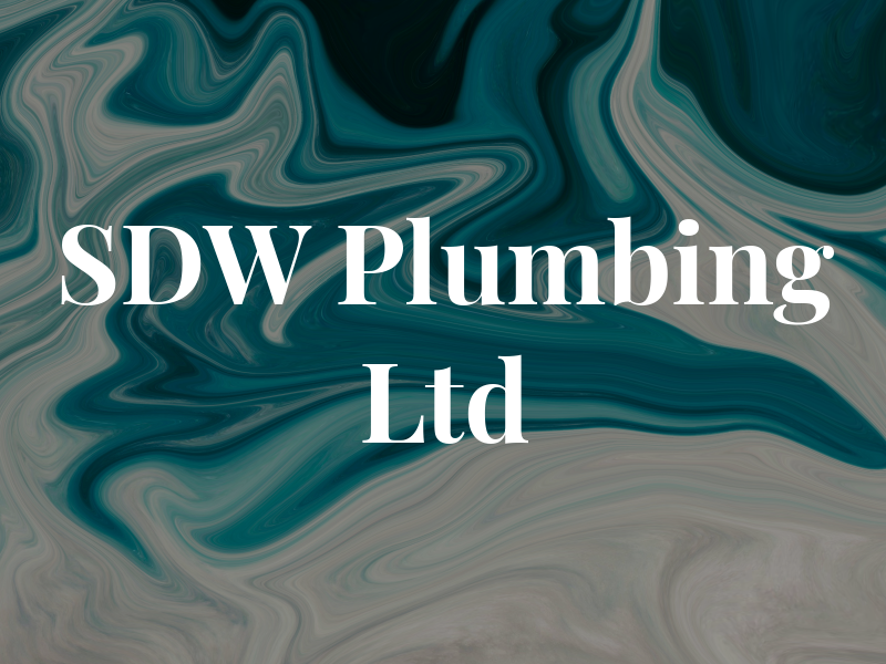 SDW Plumbing Ltd