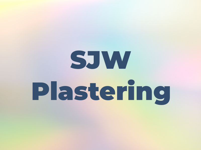 SJW Plastering