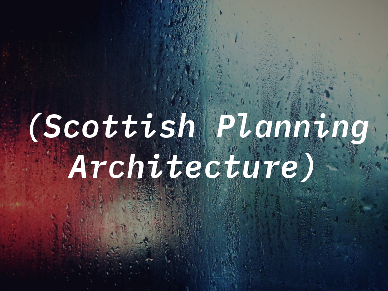 SPA (Scottish Planning & Architecture) Ltd