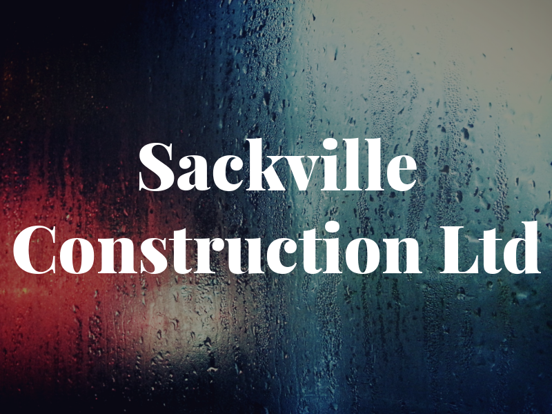 Sackville Construction Ltd