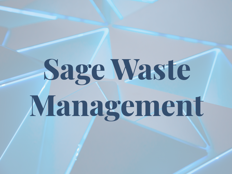 Sage Waste Management