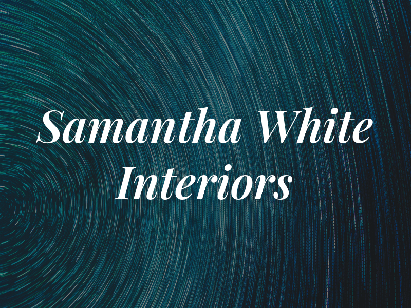 Samantha White Interiors