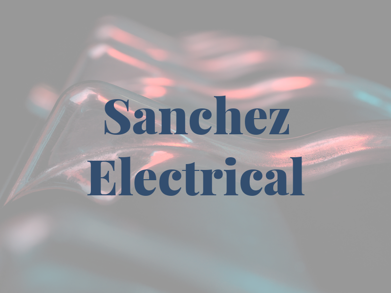 Sanchez Electrical