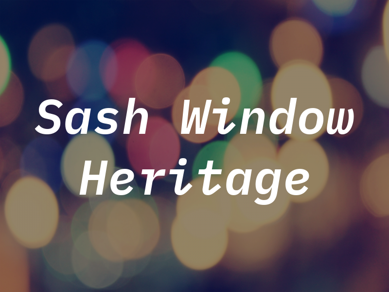 Sash Window Heritage