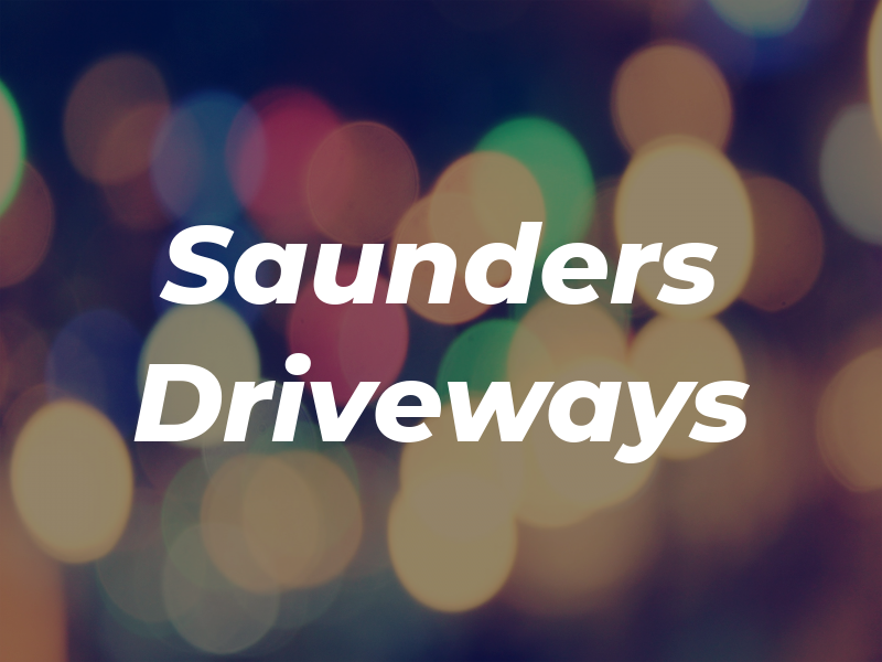 Saunders Driveways