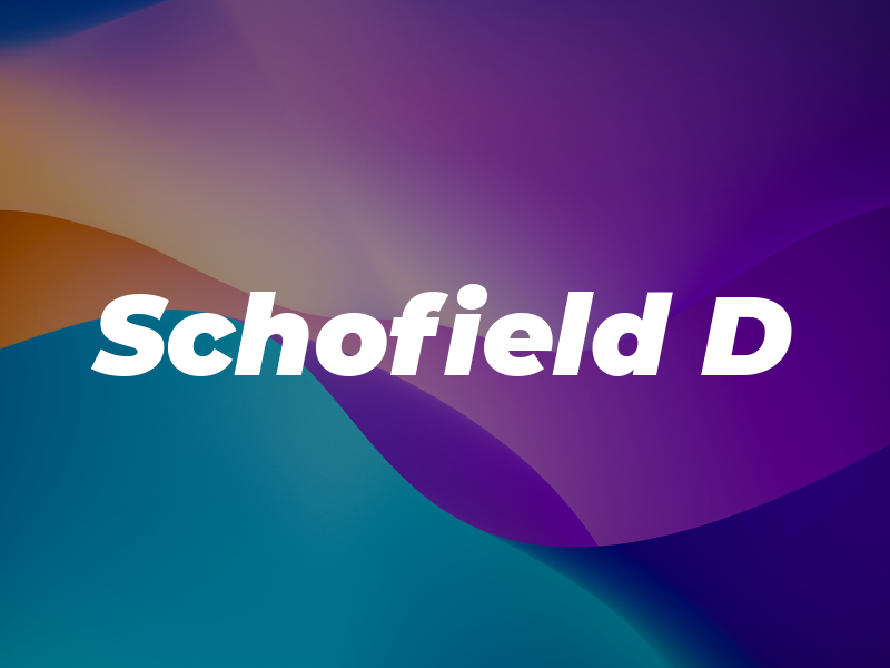 Schofield D