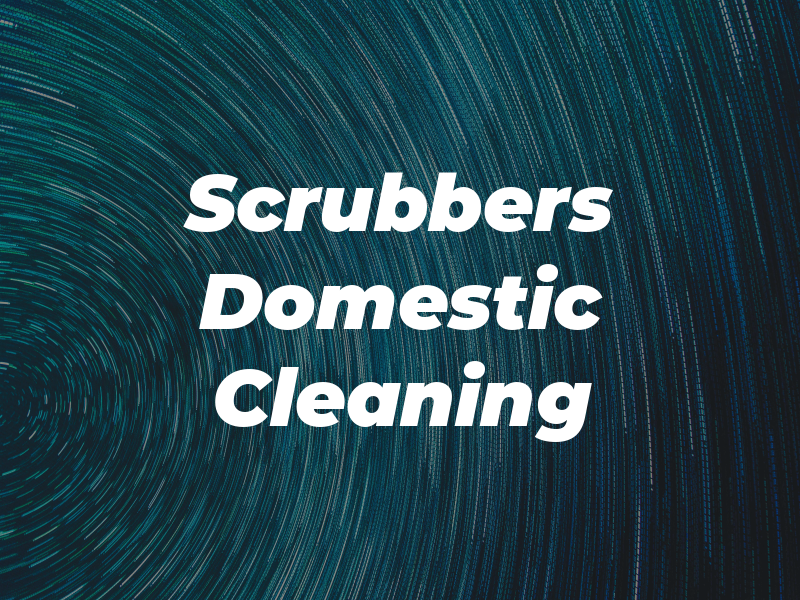 Scrubbers Domestic Cleaning