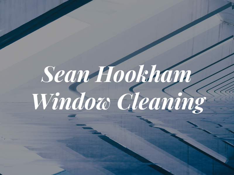 Sean Hookham Window Cleaning