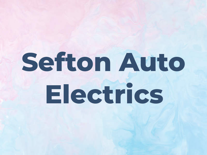 Sefton A / JW Auto Electrics