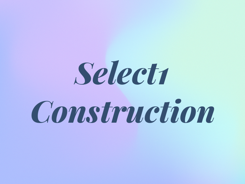 Select1 Construction