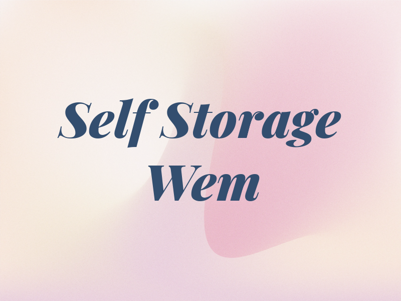 Self Storage Wem