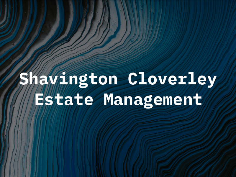 Shavington & Cloverley Estate Management Ltd