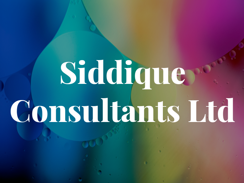 Siddique Consultants Ltd