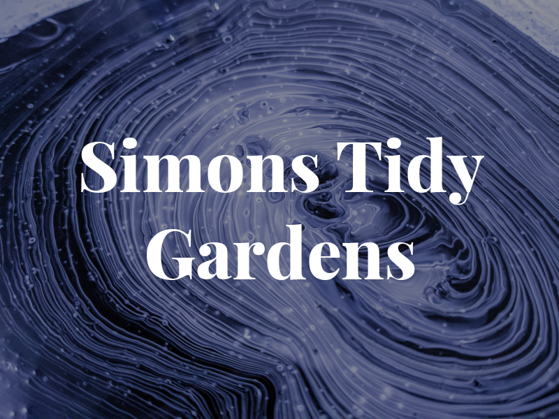 Simons Tidy Gardens Ltd