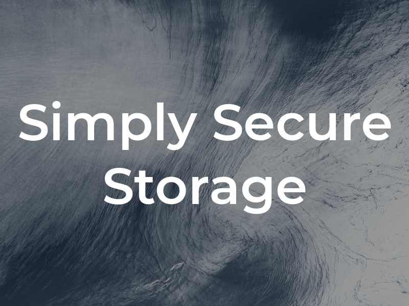 Simply Secure Storage