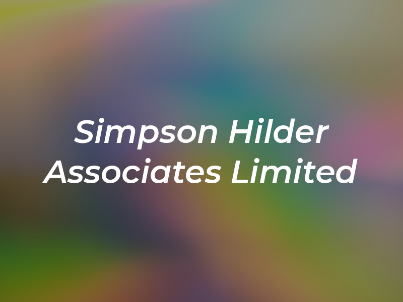 Simpson Hilder Associates Limited