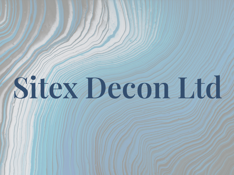 Sitex Decon Ltd